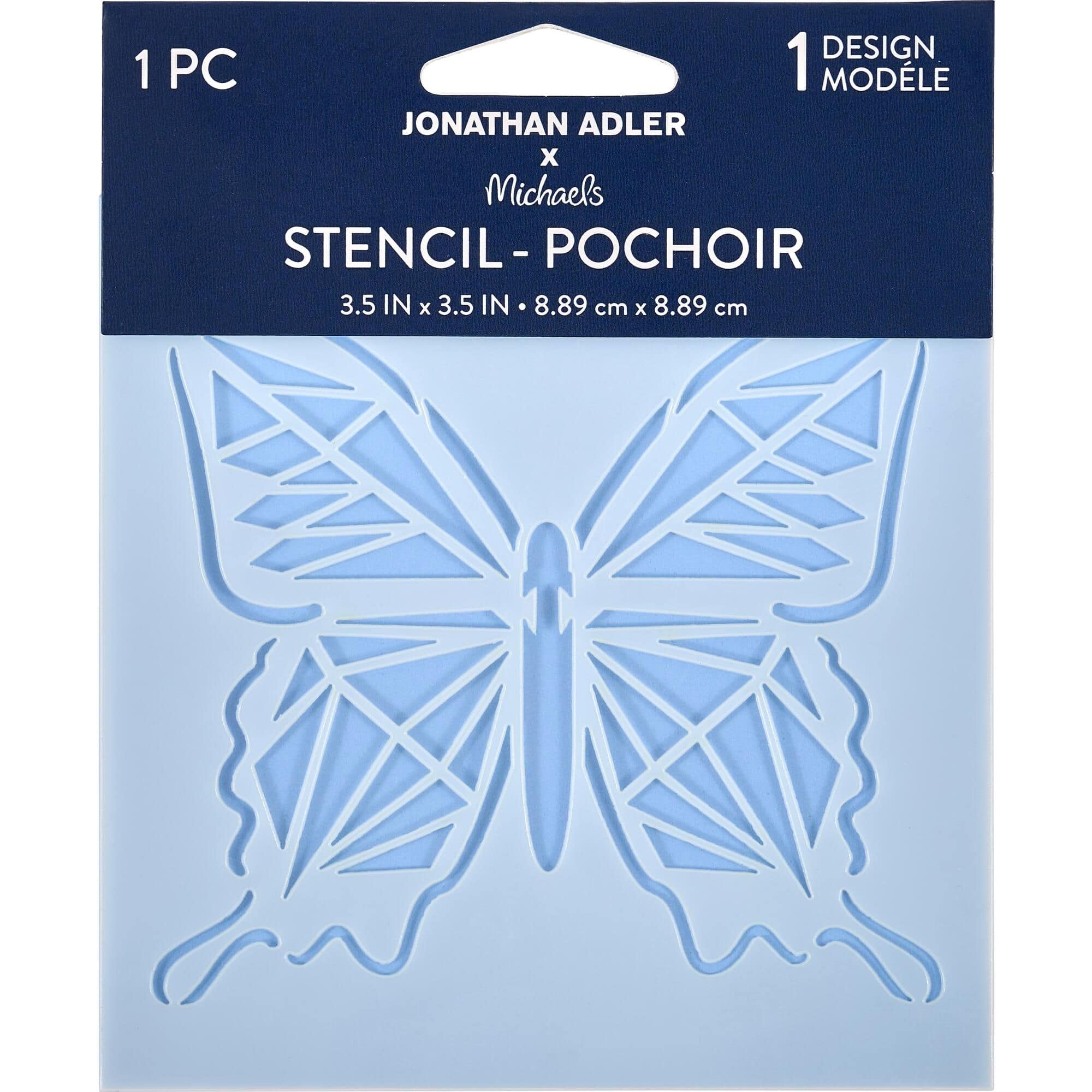 Jonathan Adler x Michaels 3.5" Butterfly Stencil